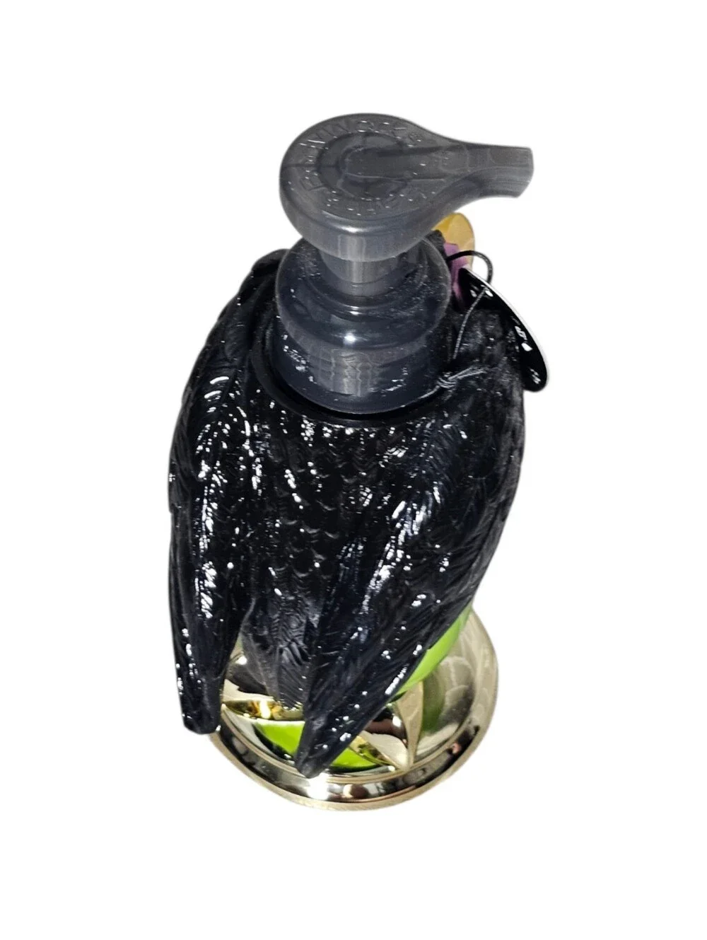 NEW! Bath & Body Works Disney Maleficent Raven Foam Hand Soap Dispenser